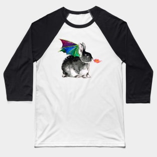 Dragon Bunny Baseball T-Shirt